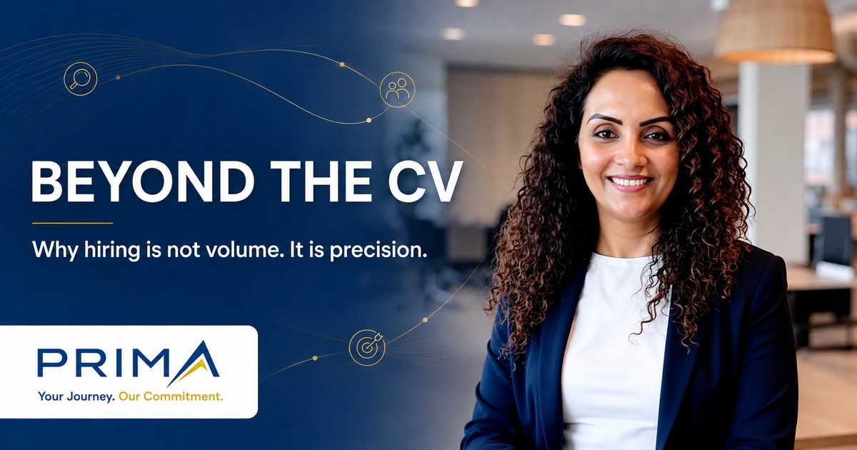 Why Hiring Is Not Volume. It Is Precision.